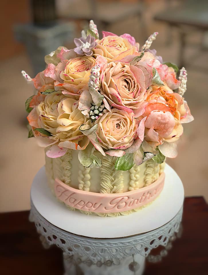 Birthday cake by Lynn Yang