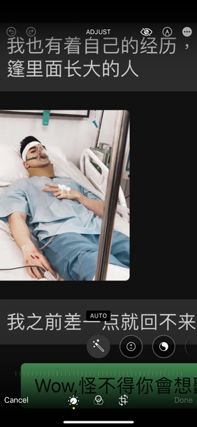 scammer hospitalized